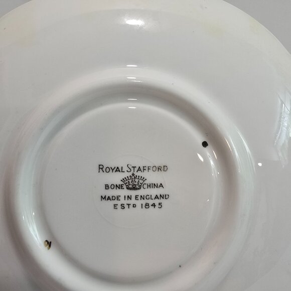 Royal Stafford - Vintage Tea Cup & Saucer Set from Upper Canada Village - Picture 9 of 9